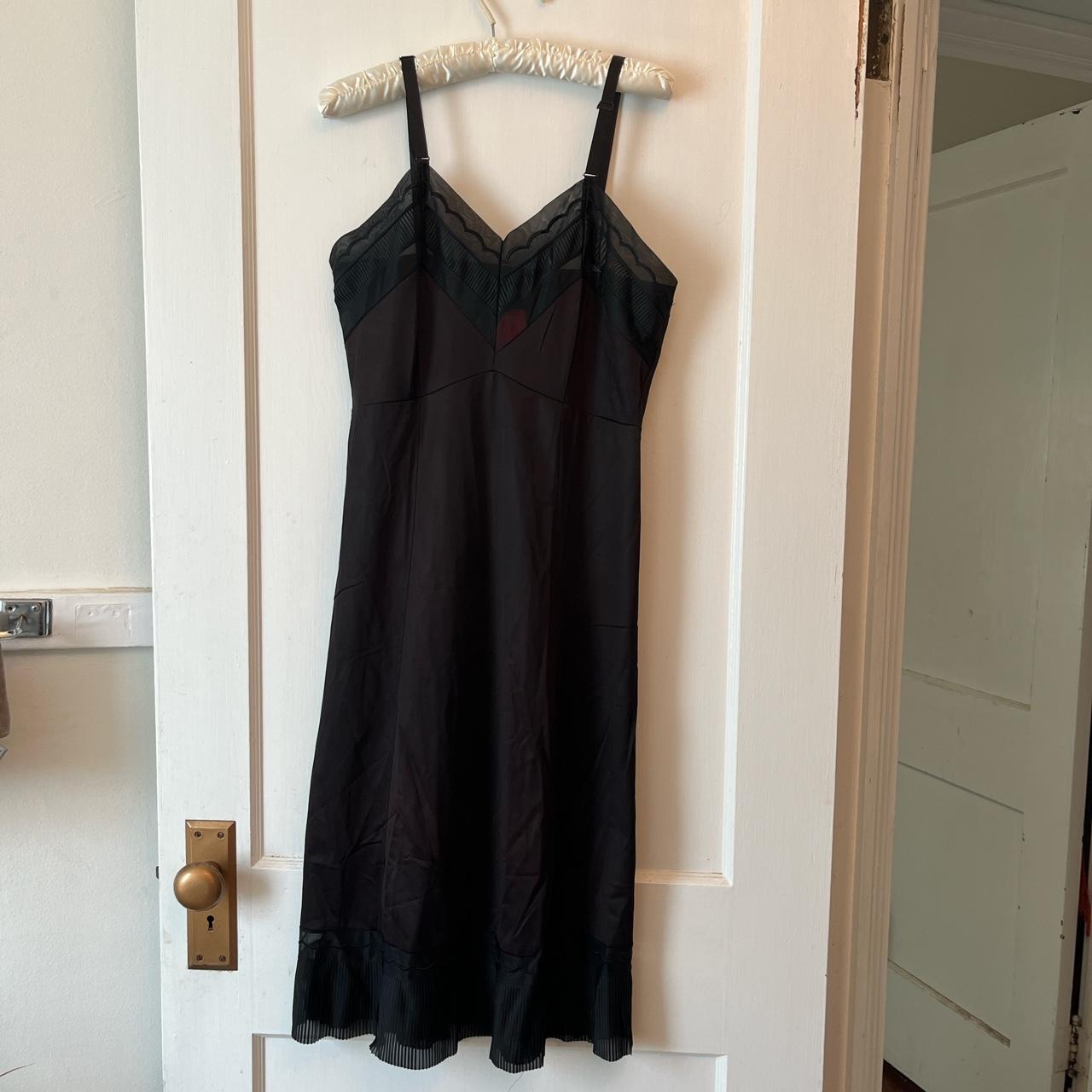 Gorgeous Detailed Vintage Slip Dress — No Brand, Tag... - Depop