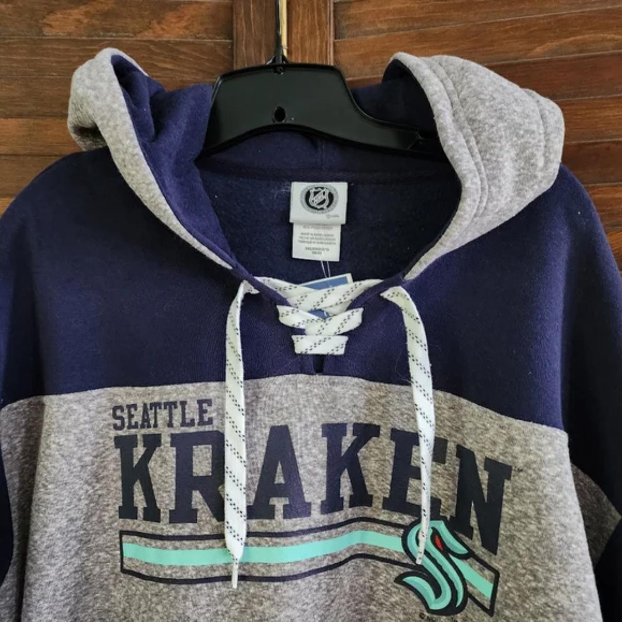 NWT Men's Seattle Kraken Hoodie Sweatshirt NHL - Depop