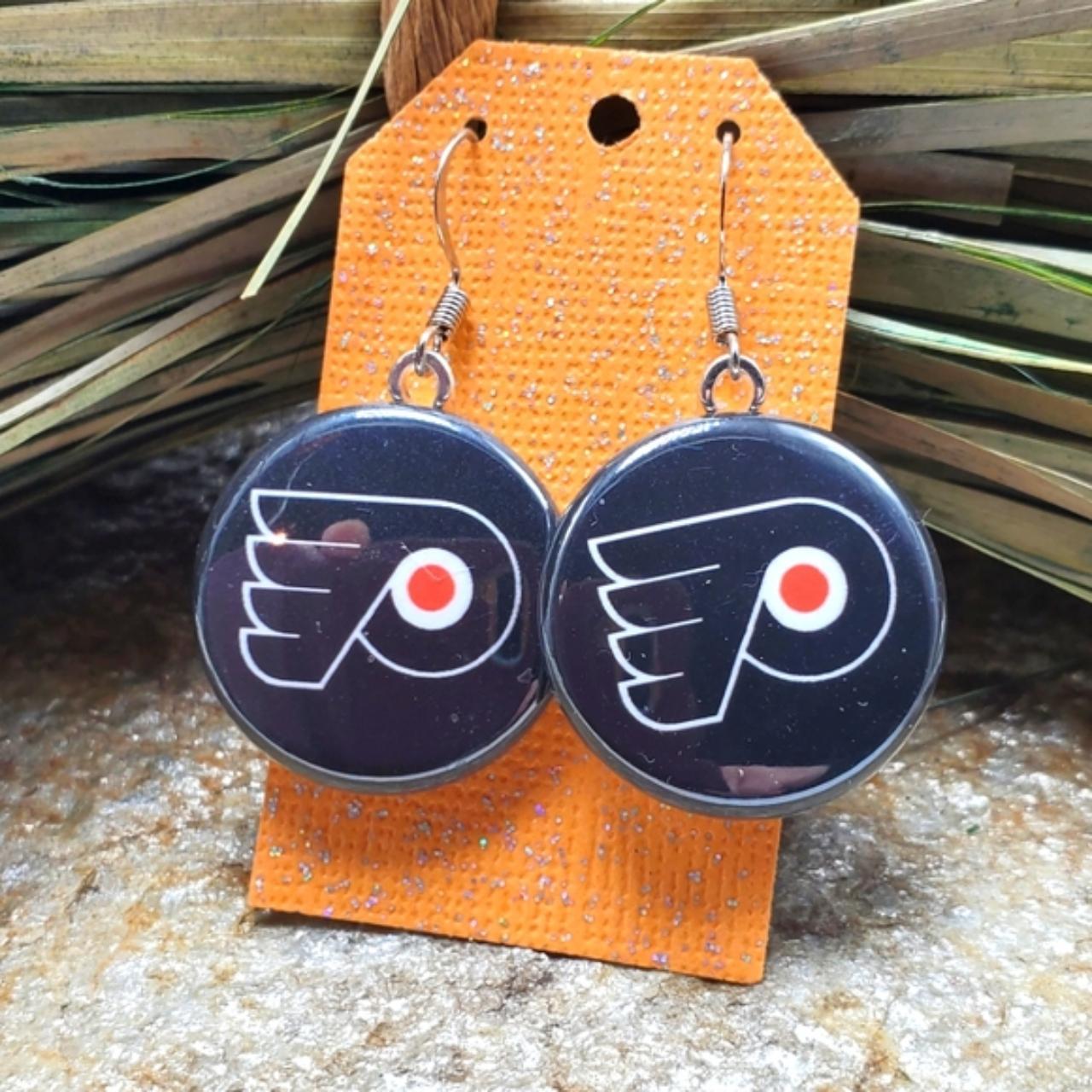 Philadelphia Flyers Logo Earrings