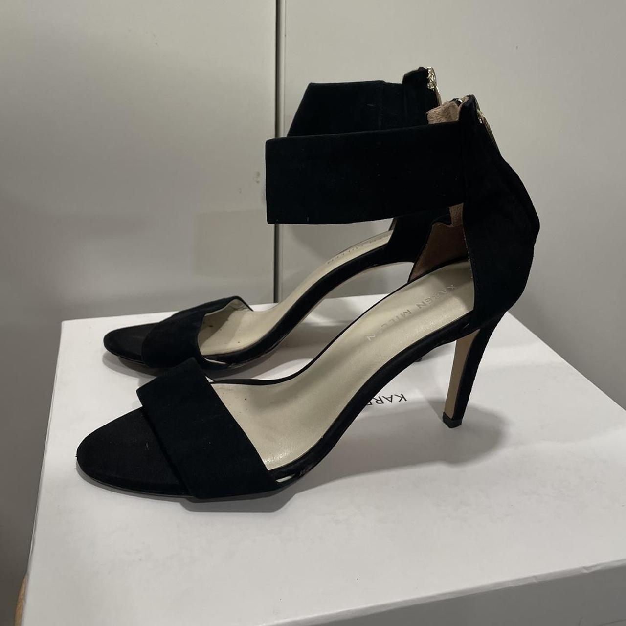 Karen millen black on sale sandals