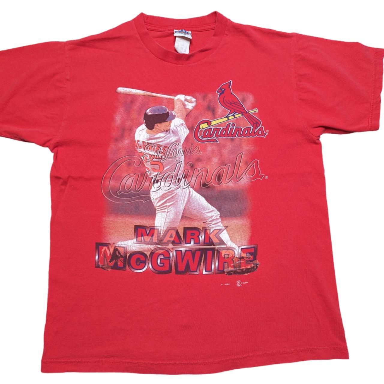 Vintage 90's St. Louis Cardinals Graphic Tee. Big - Depop