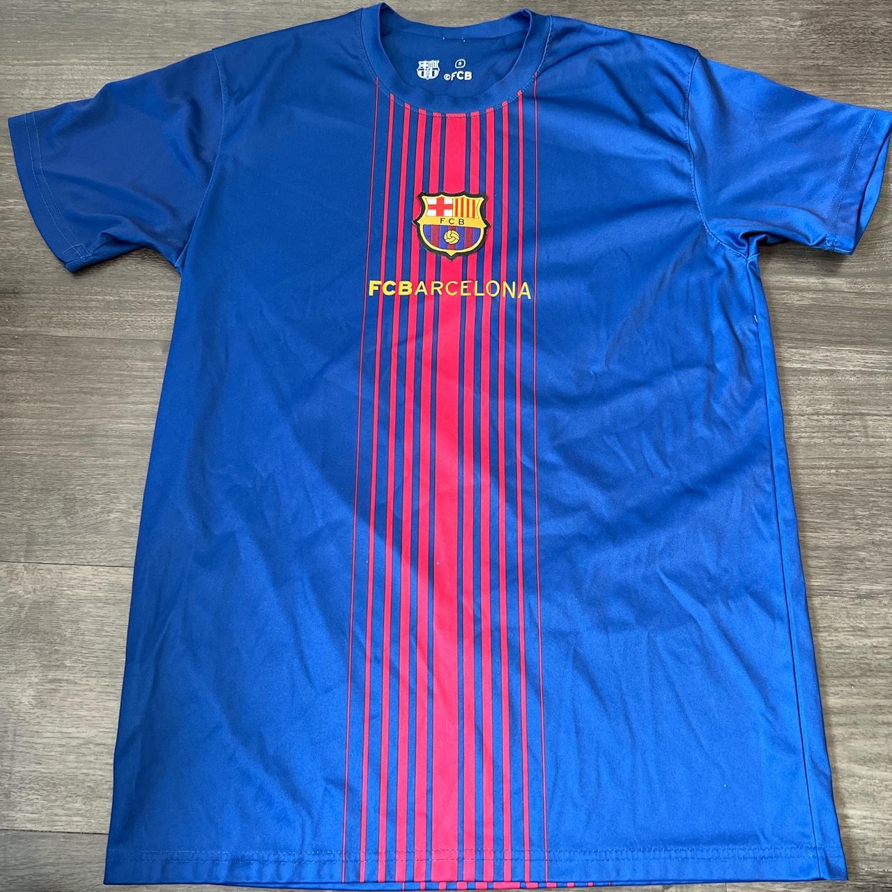 Messi FC Barcelona Jersey Youth XL Pre-owned. No - Depop