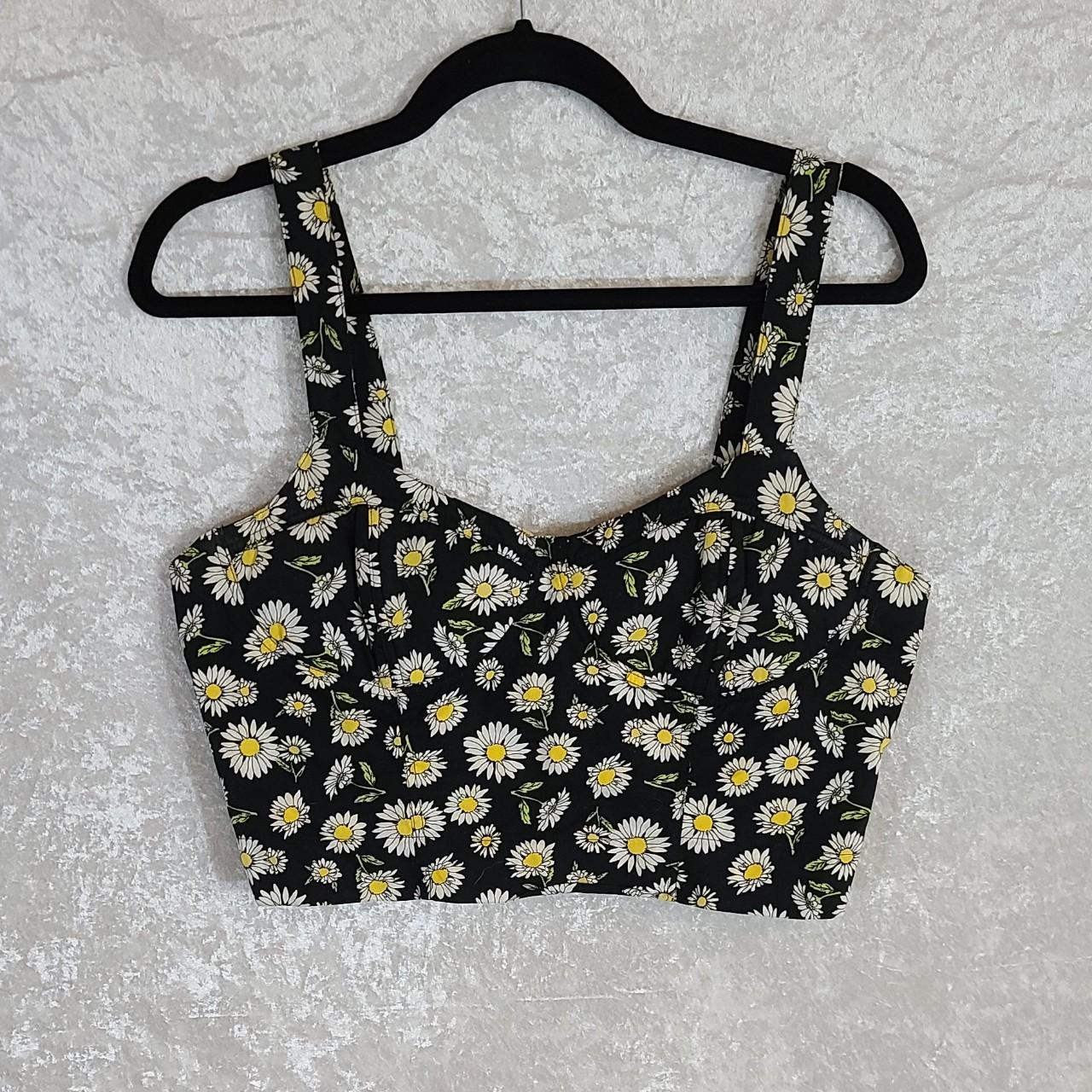 Forever 21 daisy crop top online