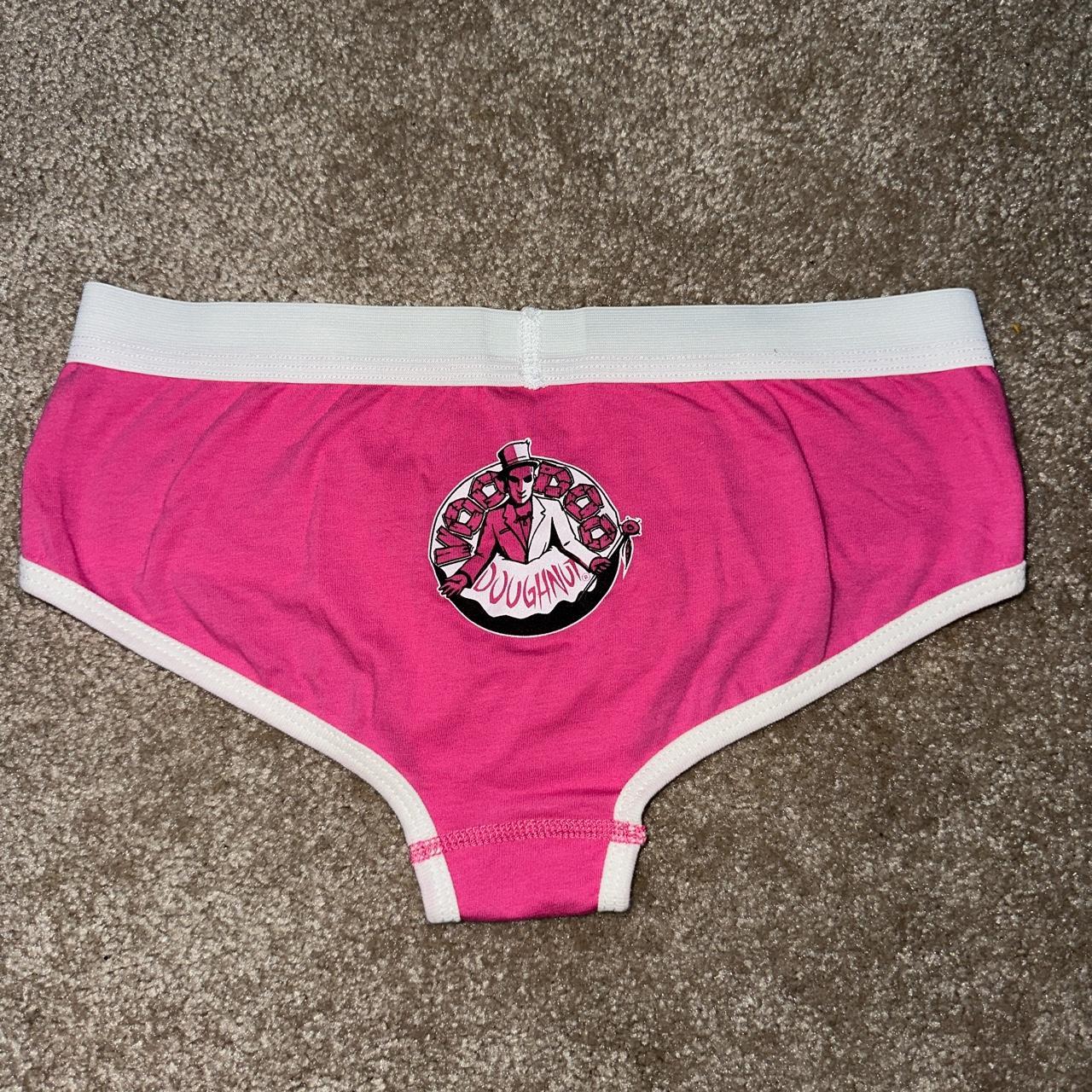 Voodoo doughnut pink cheeky boxer panties 🧸 Brand... Depop