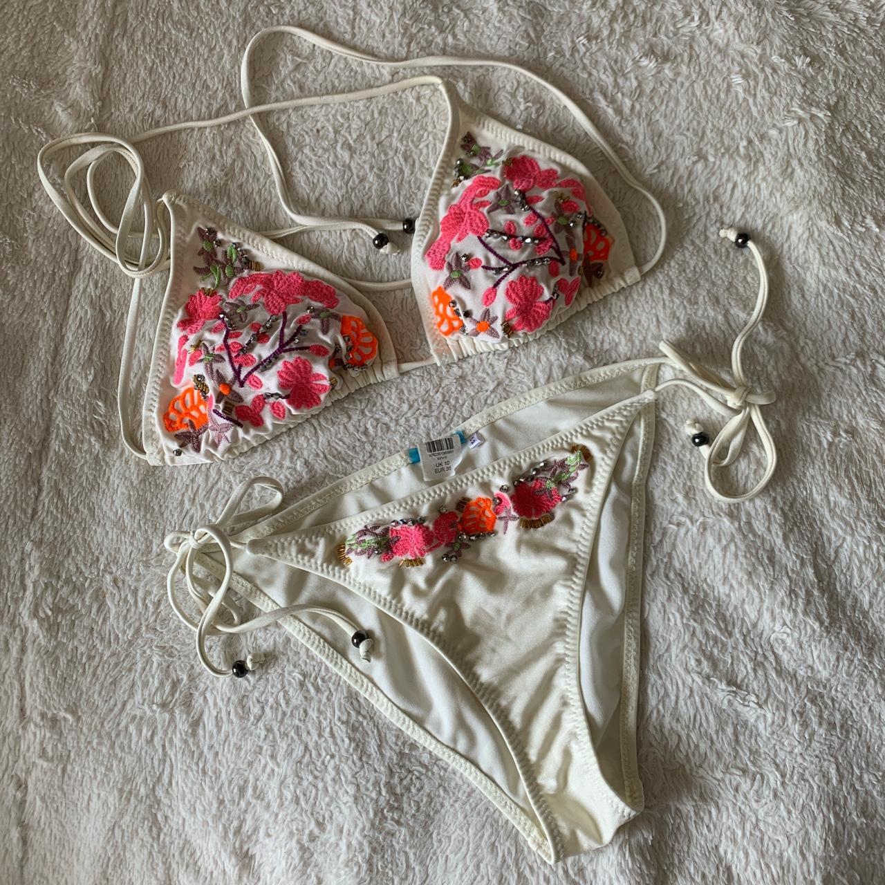 Depop River Island Embellished Bikini Depop Scanlan Theodore One
