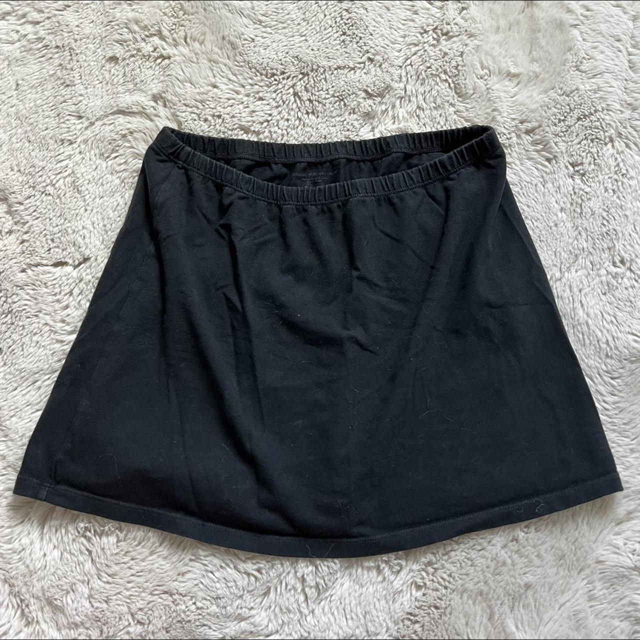 Brandy Melville phoebe black skirt Mini stretchy... Depop