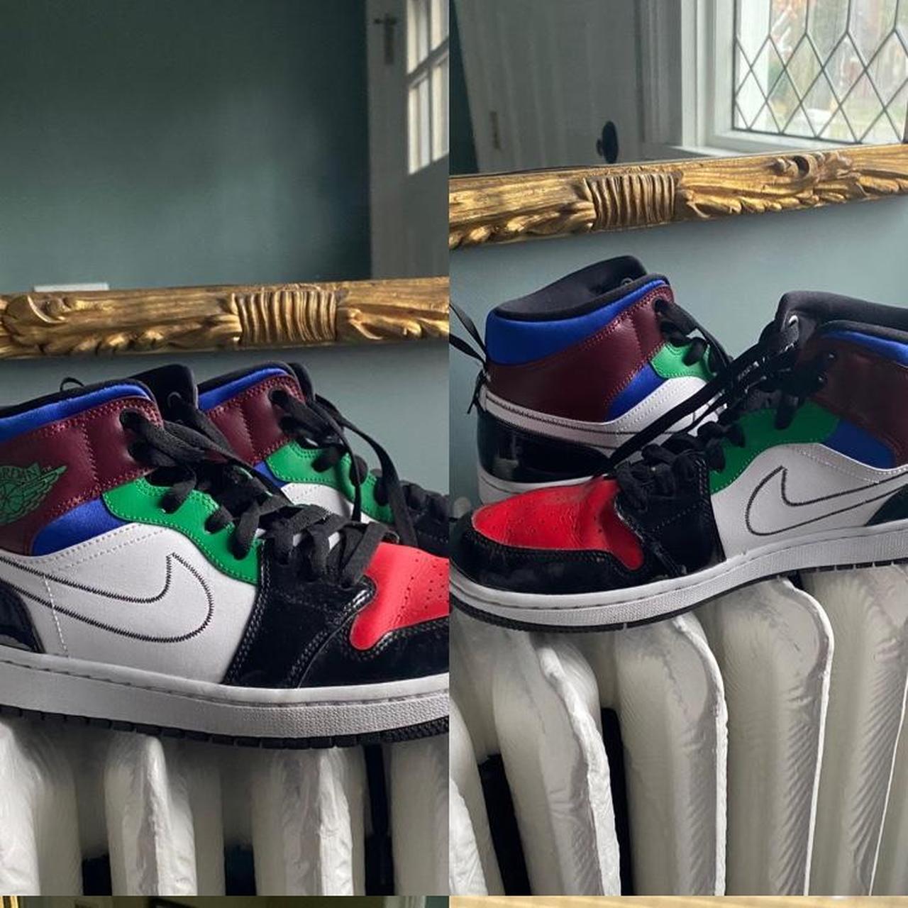 colourful jordan 1s