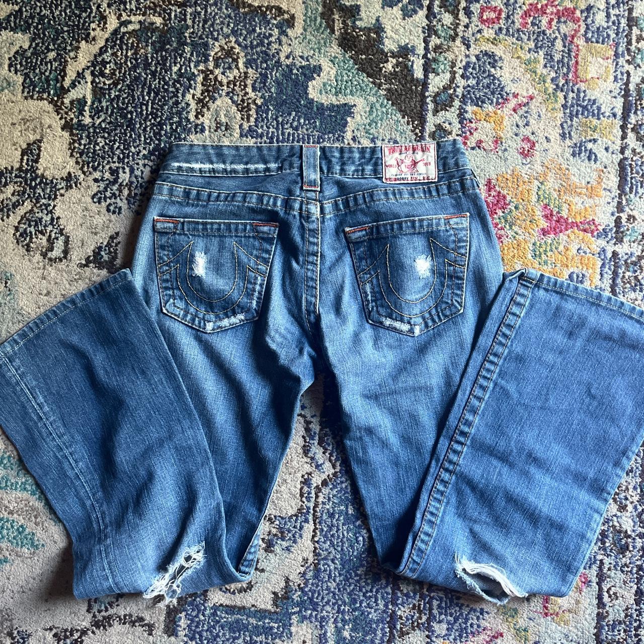 True religion bobby jeans! size 28 but fits like a... - Depop