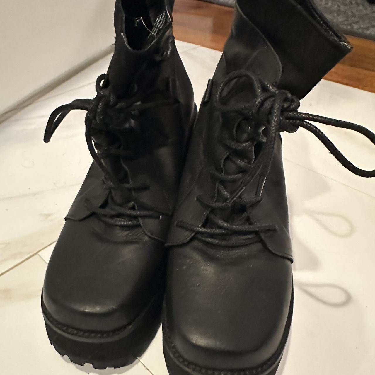 Coveted Reverb Leather Boots from when UNIF was...