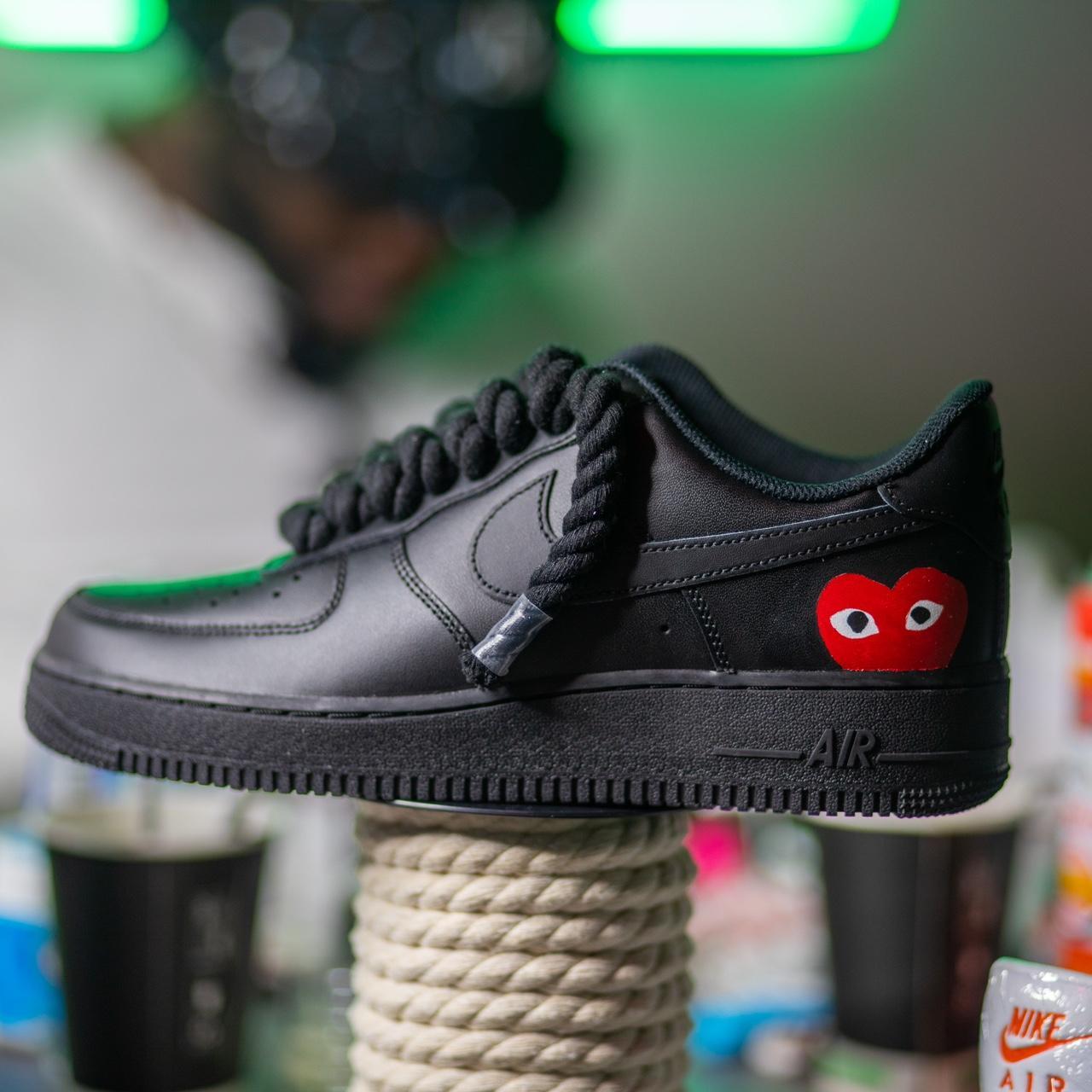 Nike air force 1 custom cdg hotsell