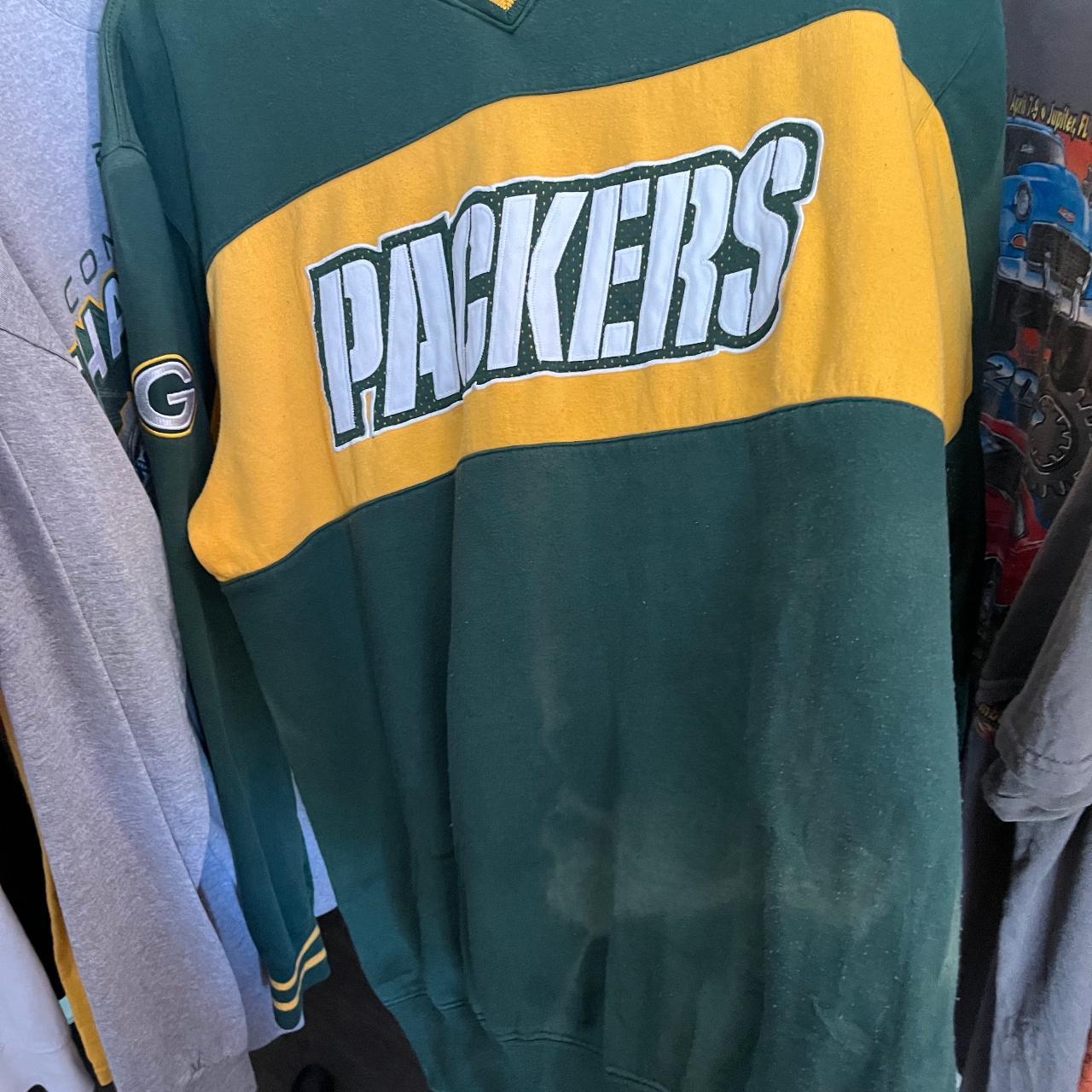 NFL Green Bay Packers hockey jersey style - Depop