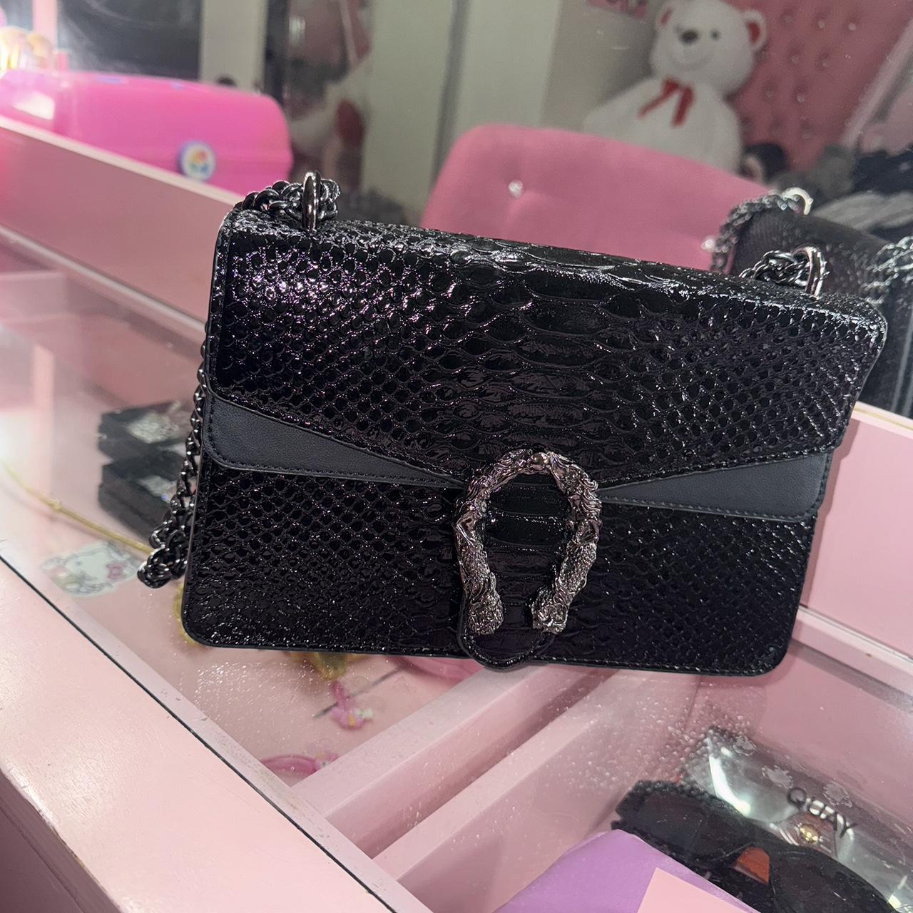 Black cute bag , very closely resembles designer 🖤... - Depop