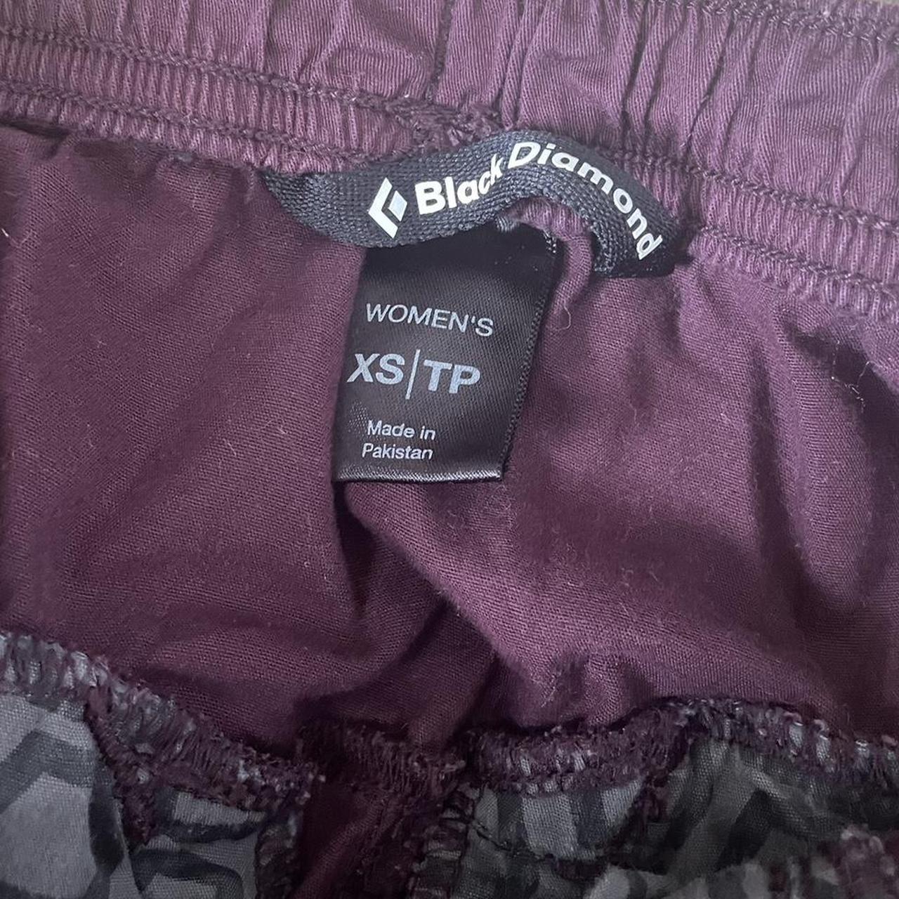 Black Diamond Women's Burgundy Trousers (4)