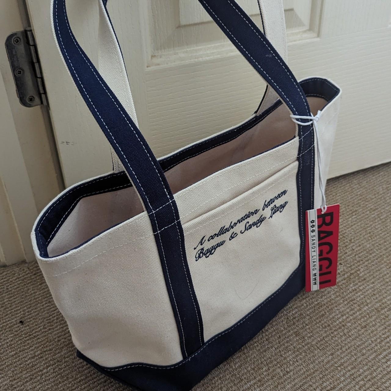 BAGGU X Sandy Liang Small Heavyweight Canvas Tote Bag Depop