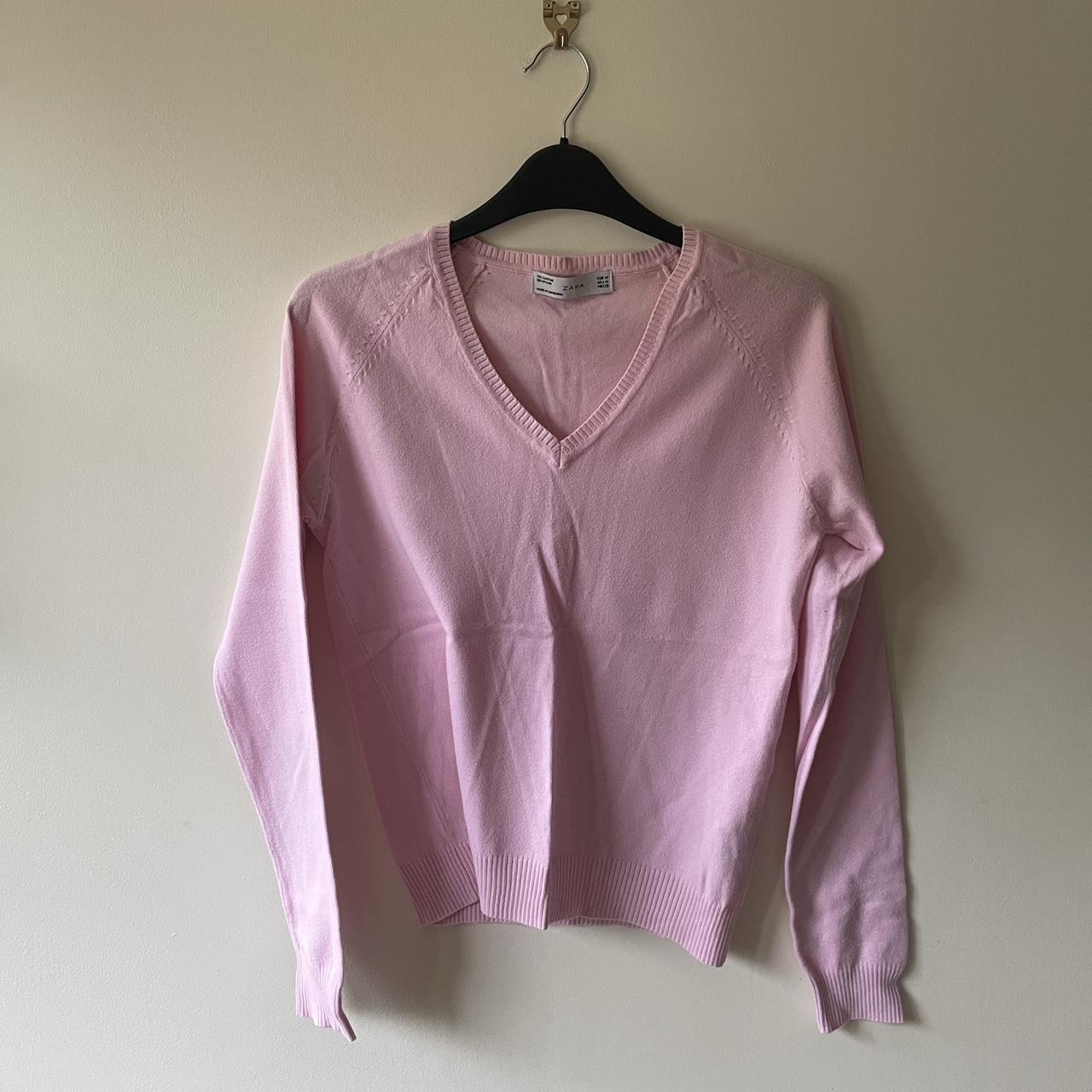 Women's Sweaters Zara Womens Jumpers Uk ZARA Womens V-Neck