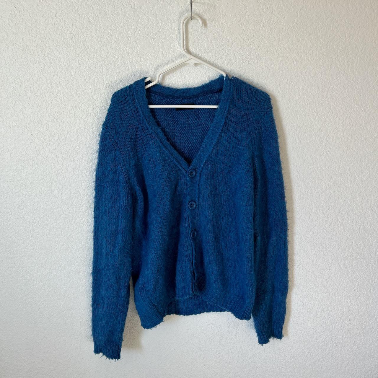 Shaggy mohair cardigan from Asos Very similar to Depop