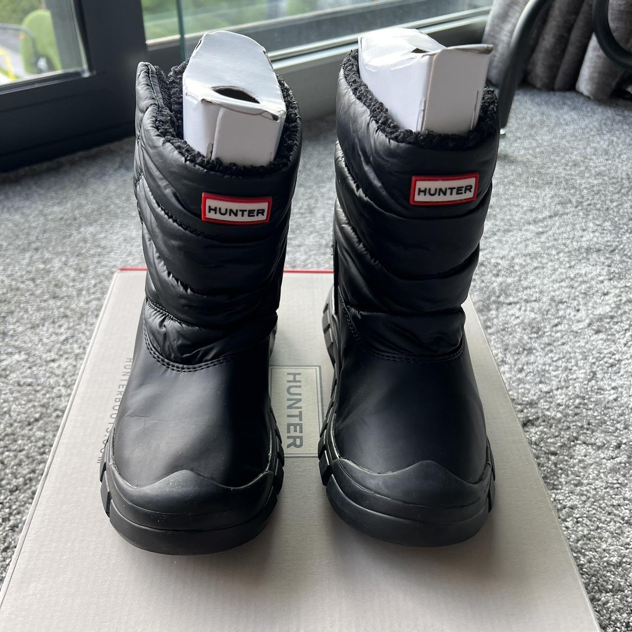 mens hunter snow boots uk