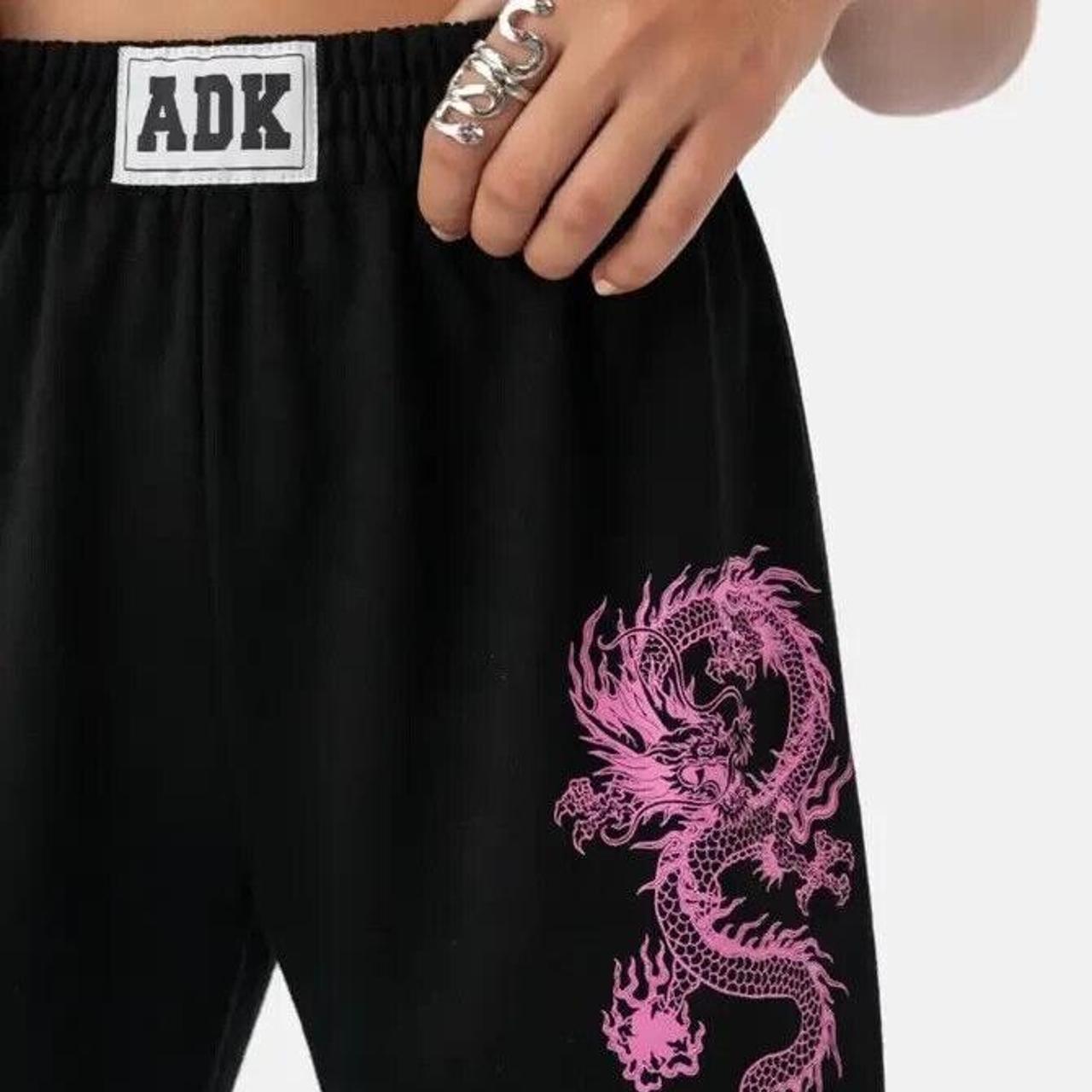 Adika dragon sweatpants. Comfy and cute, but - Depop