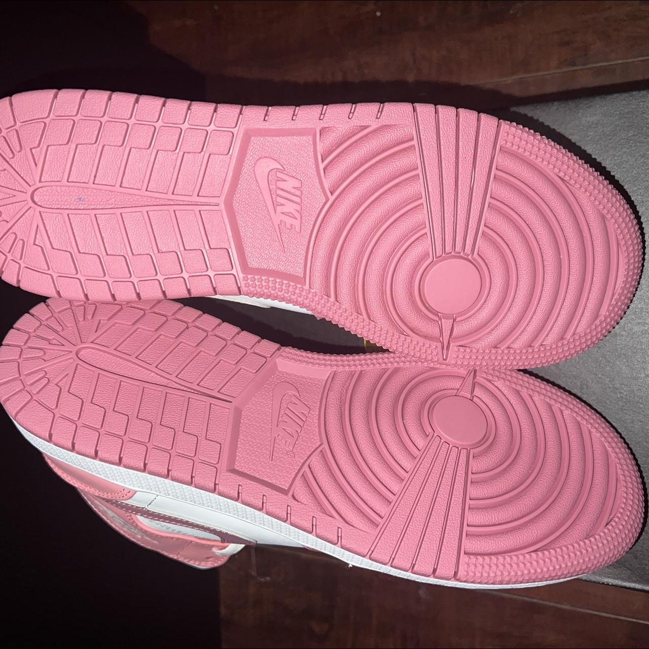 metallic pink jordans