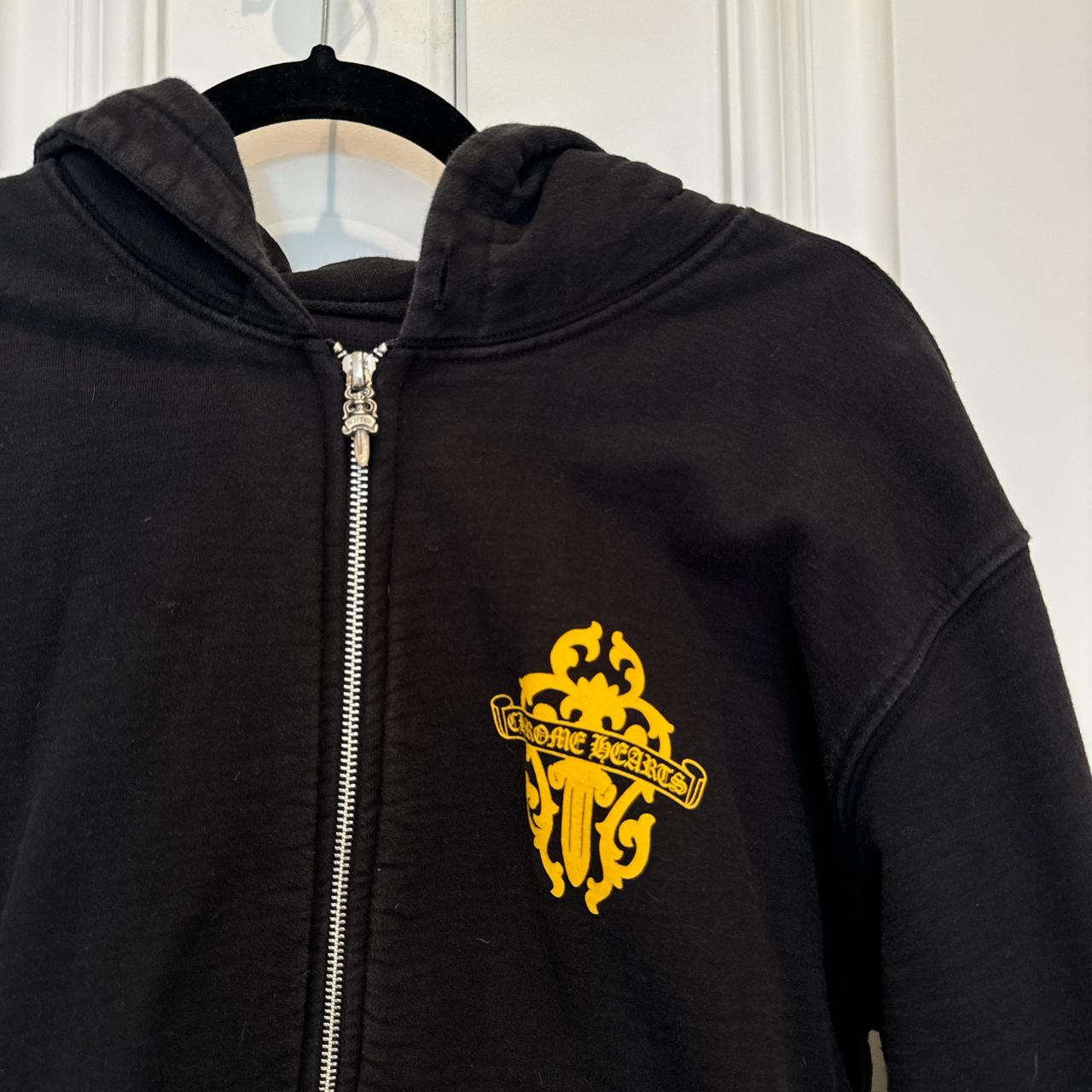 Chrome hearts yellow hoodie online