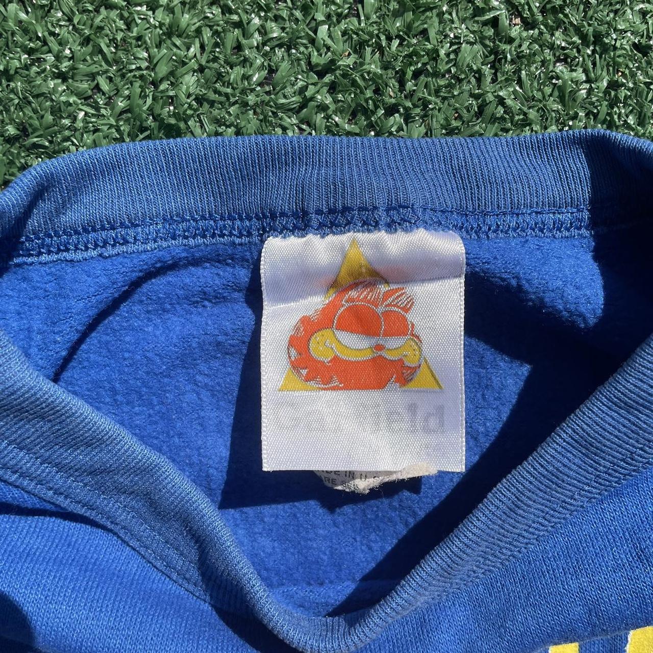 Vintage 1978 Garfield polo club Sweatshirt... - Depop