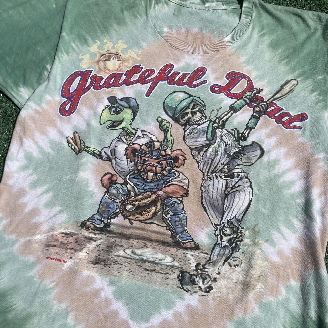 Grateful dead yankees steal your base unisex shirt. - Depop