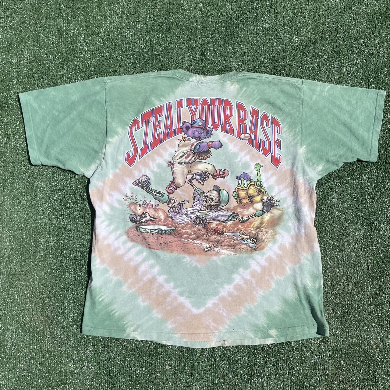 Grateful dead yankees steal your base unisex shirt. - Depop