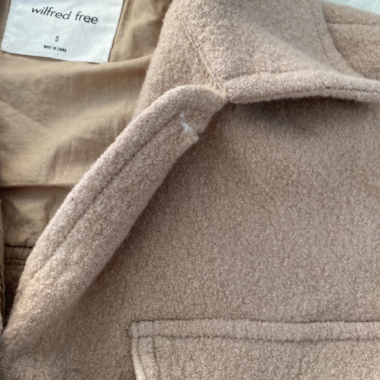 Aritzia Wilfred Free The Ganna™ Shirt Jacket Size | Depop