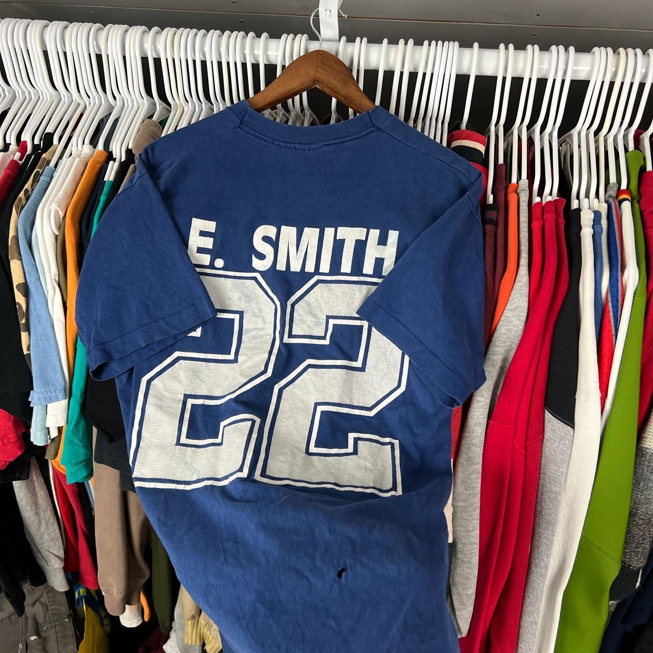 Vintage Emmitt Smith Dallas Cowboys Jersey With No - Depop