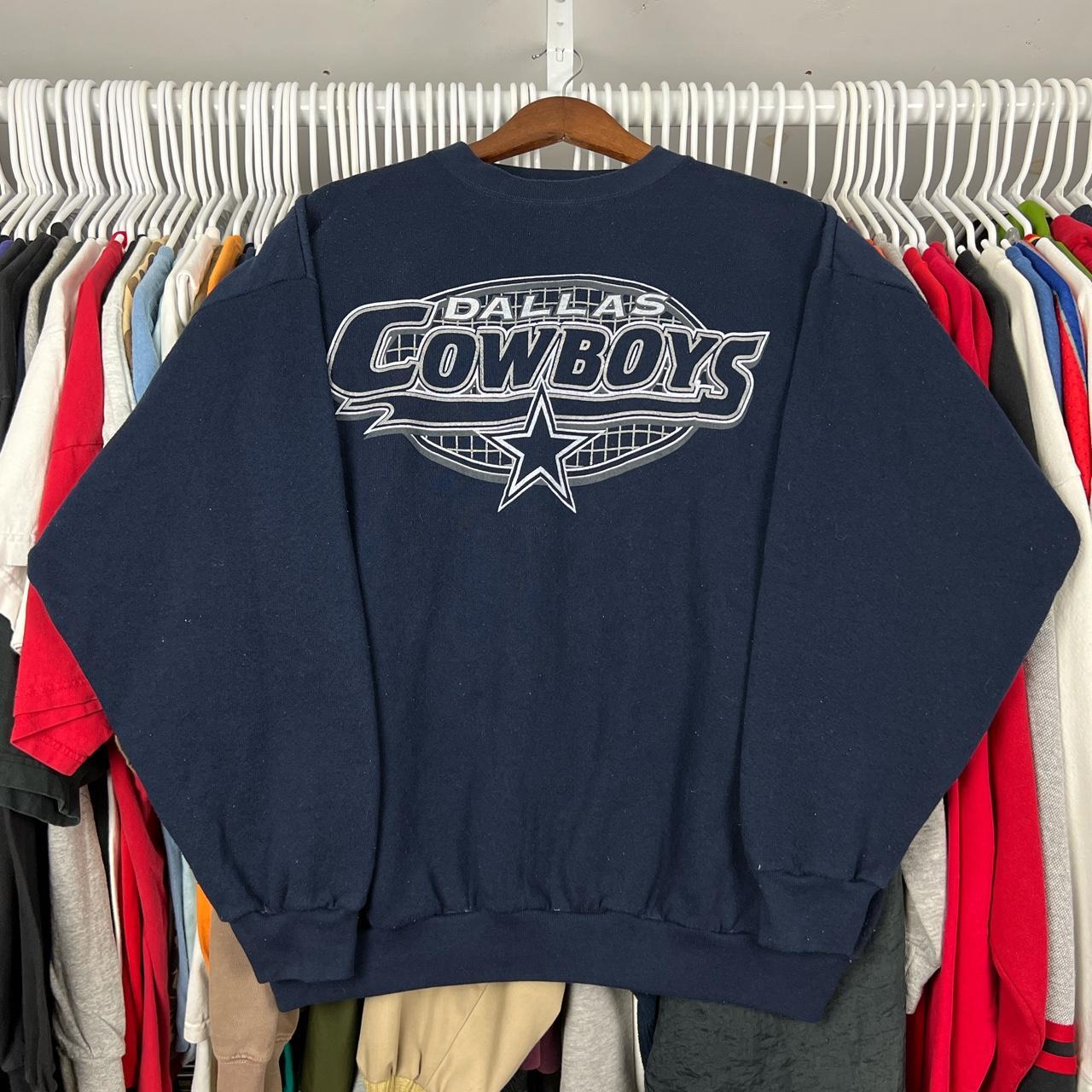 Men's Vintage Dallas Cowboys Sweatshirt Size - Depop