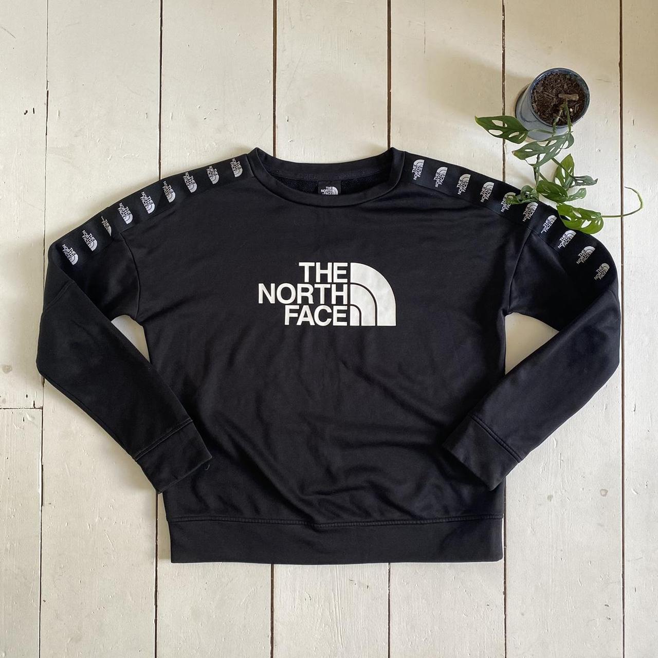 The north face online tape poly crew sweatshirt