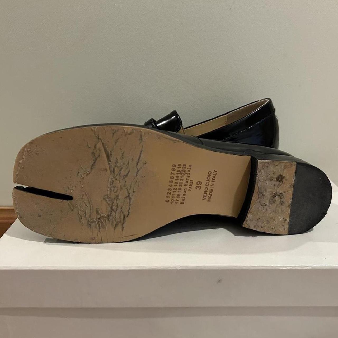 classic leather tabi sneaker