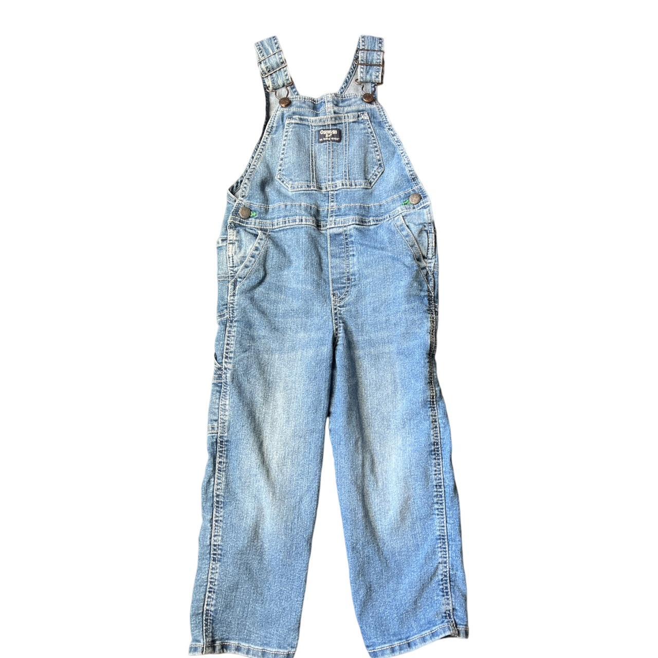 💙Vintage OshKosh B'Gosh Vestbak Denim Jean Overalls... - Depop