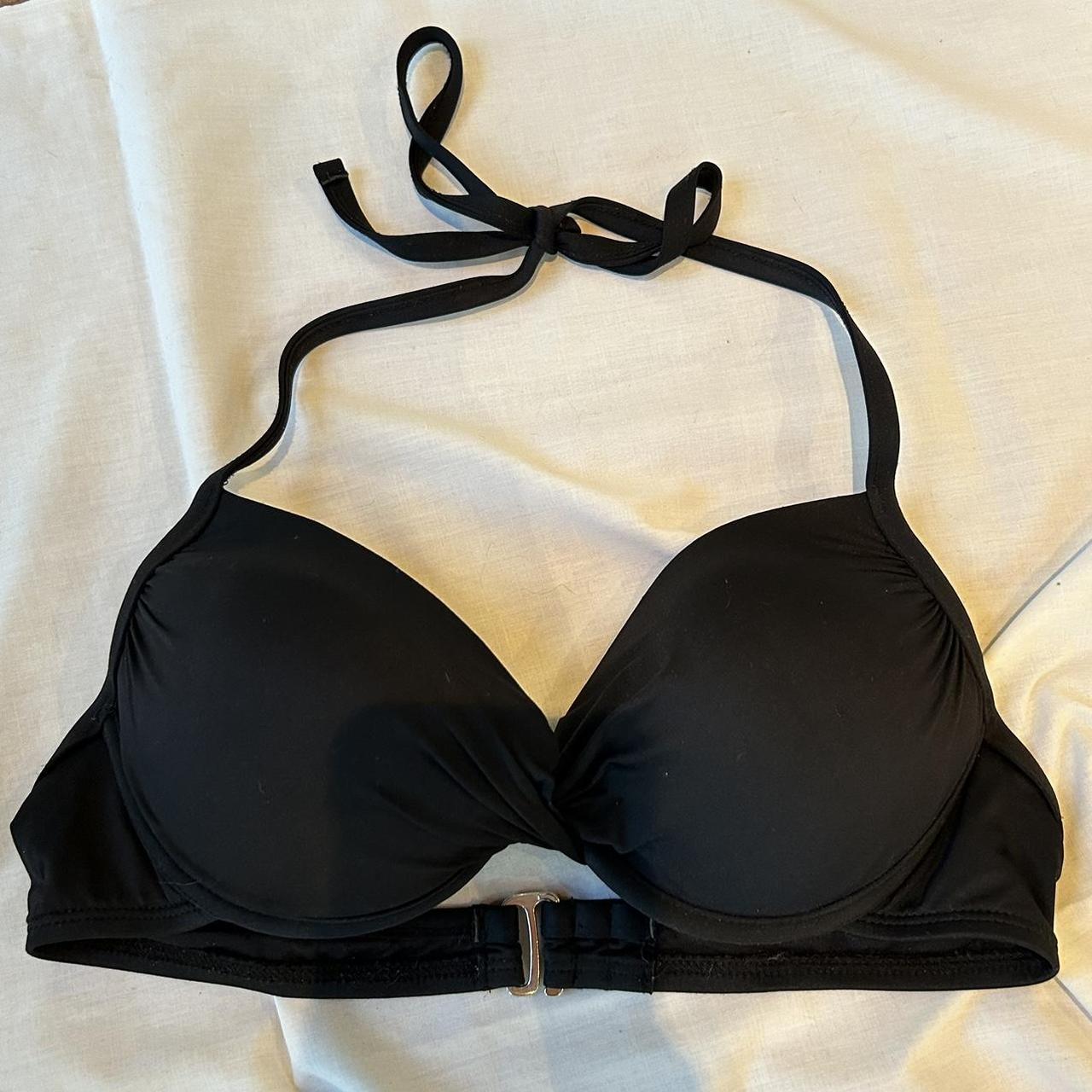 Black push up bikini top target deals