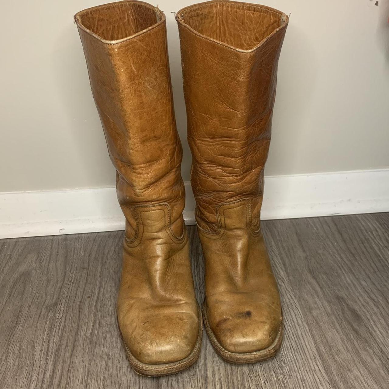 Frye best sale camel boots