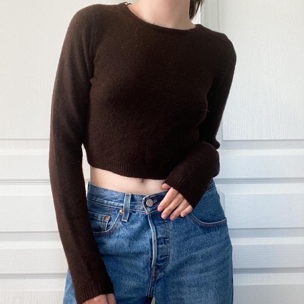 Brown Sweater New with tags Size 4 #glassons... - Depop