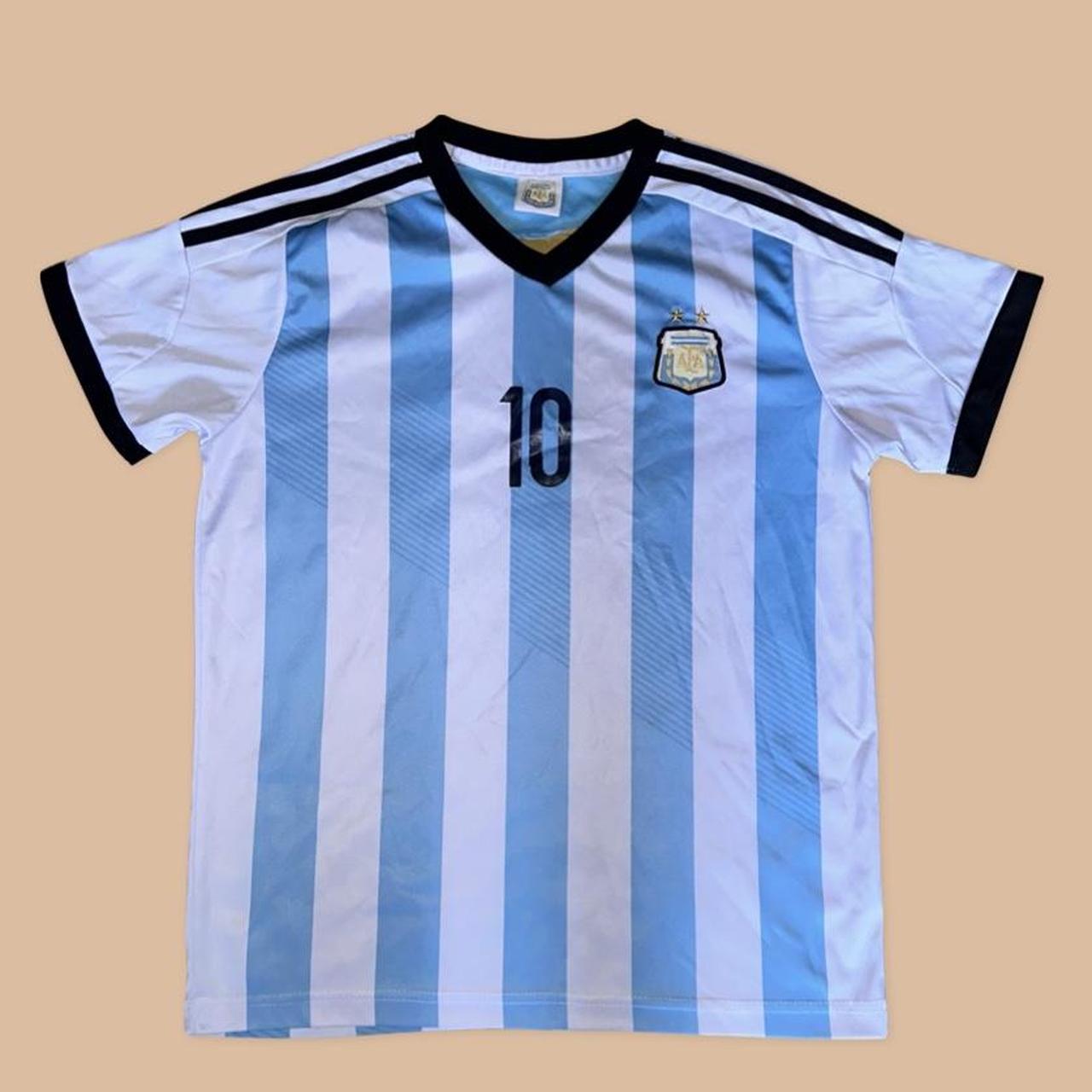 Argentina Away Purple Messi 10 Player version soccer - Depop