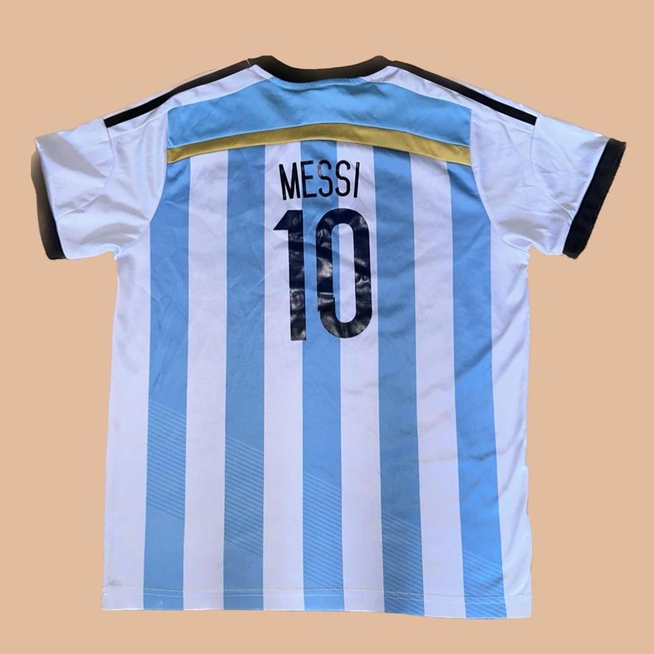 Argentina Away Purple Messi 10 Player version soccer - Depop