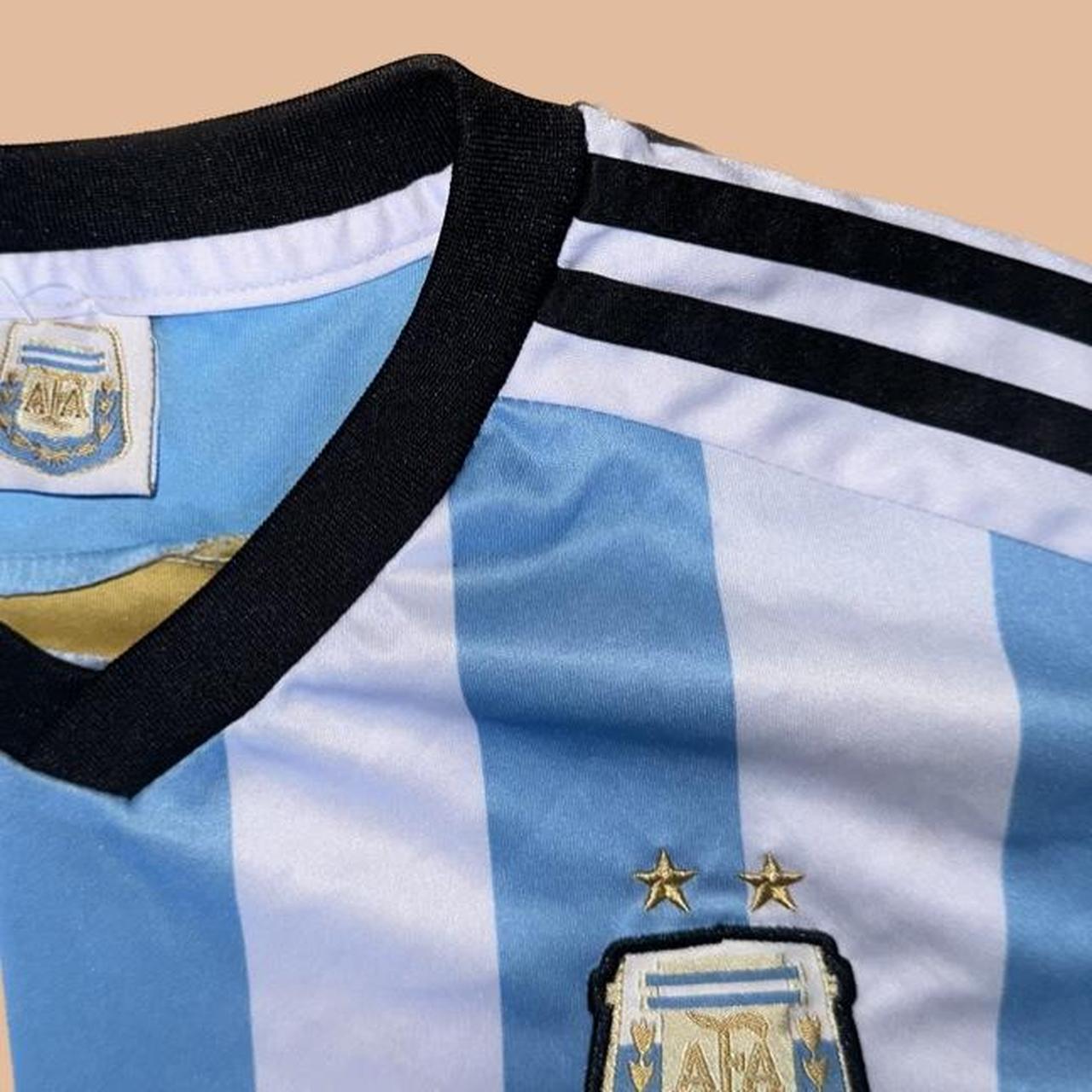 Adidas World Cup 2022 Messi Argentina 3 stars Jersey - Depop