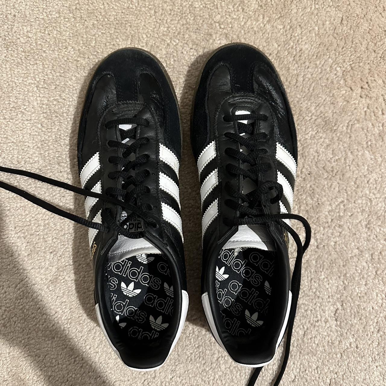 ADIDAS HANDBALL SPEZIALS Colour: Core Black / Cloud... - Depop