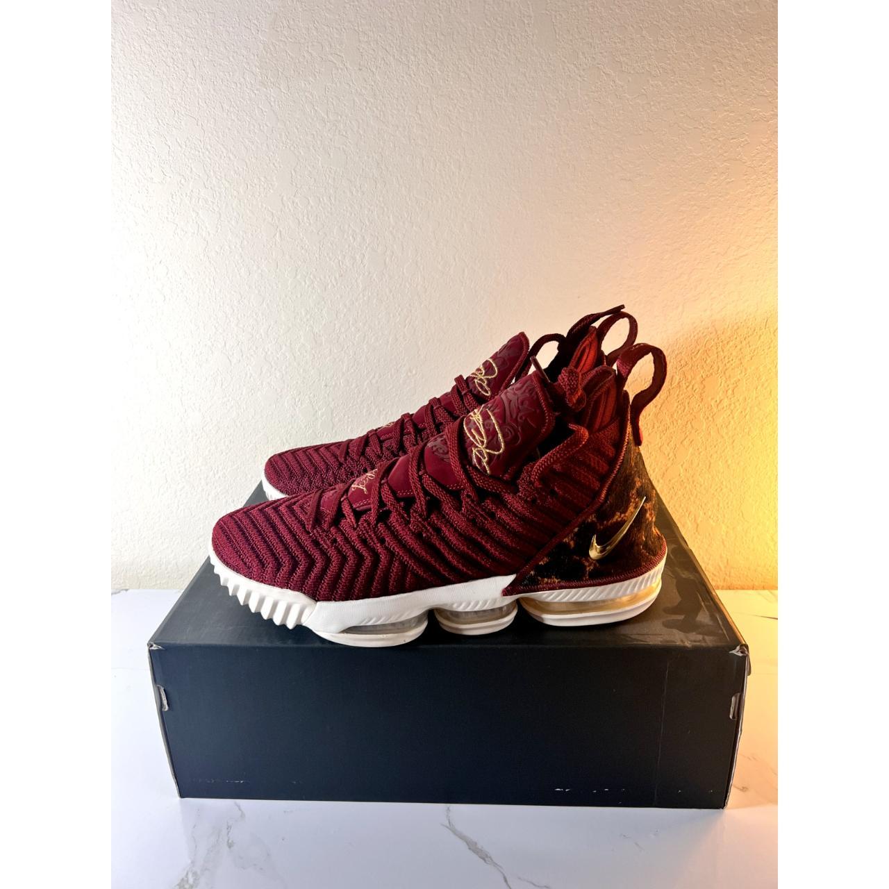 lebron 16 burgundy