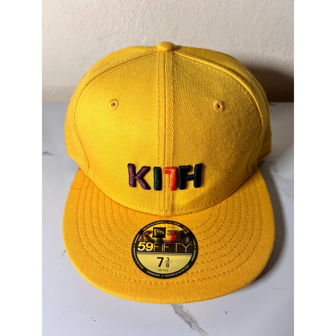 KITH 黒 K刺繍 キャップ 59FIFTY 7 1/2（Kith & New Era for the