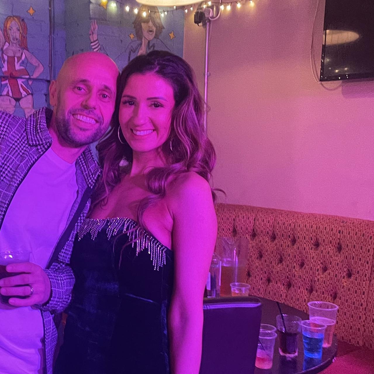 Zara velvet green diamanté dress. It had straps but... Depop