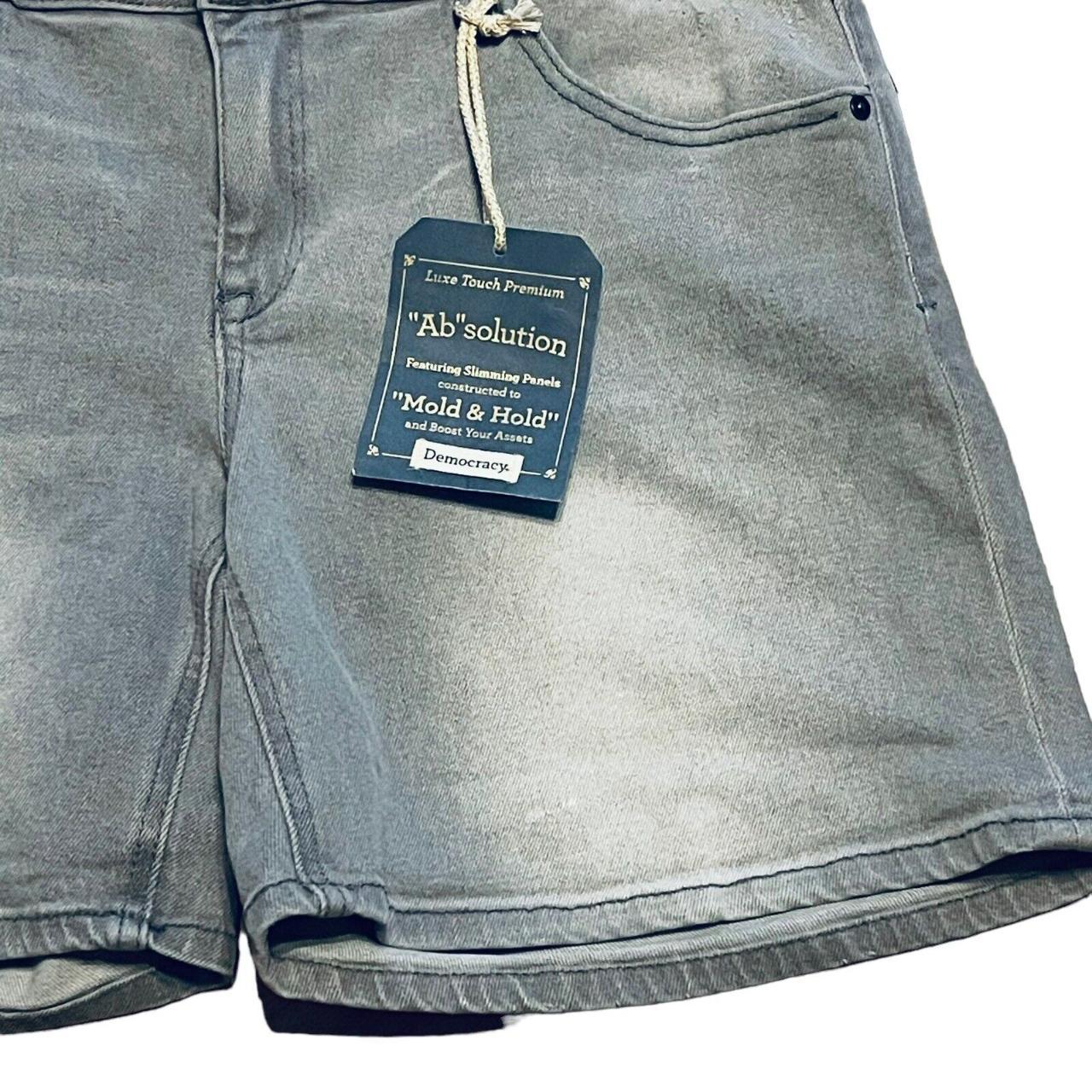 Democracy on sale denim shorts