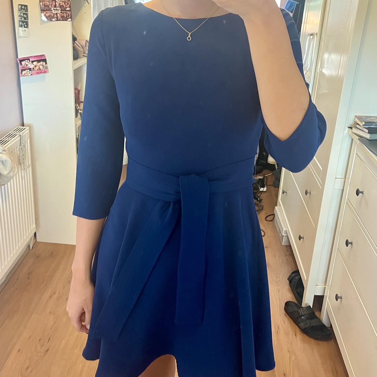 Beautiful Claudie Pierlot Paris blue dress. Amazing