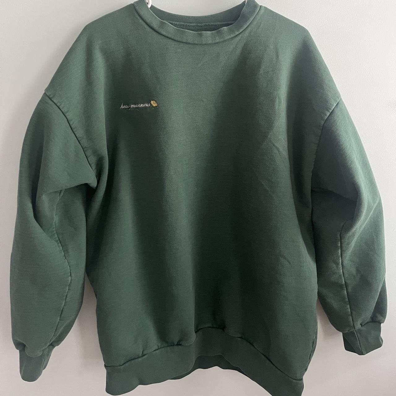 Forest green hot sale champion crewneck