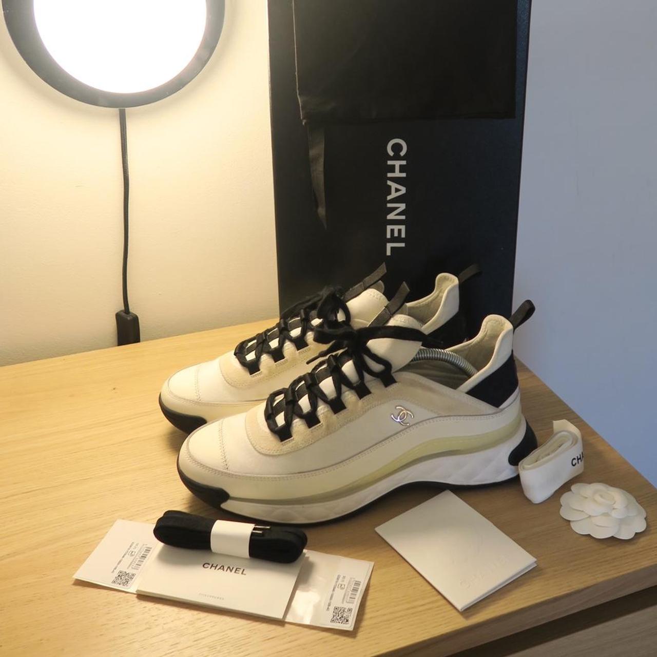 Chanel men's discount sneakers