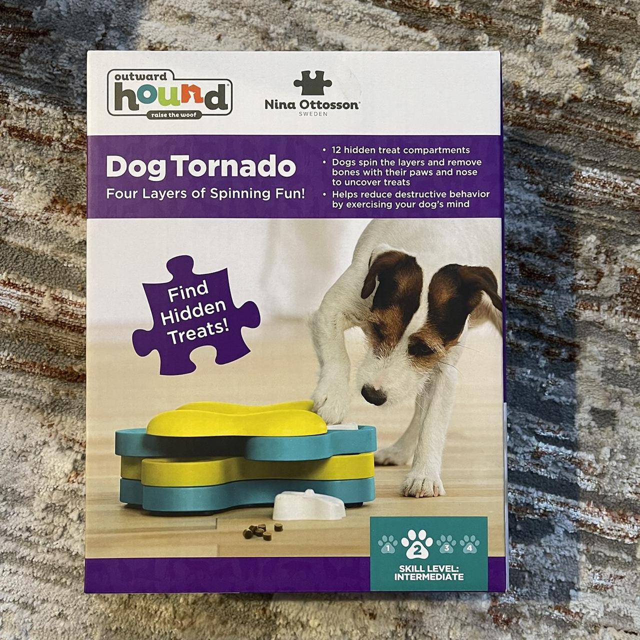 Nina ottosson by outward hound dog tornado interactive dog toy best sale