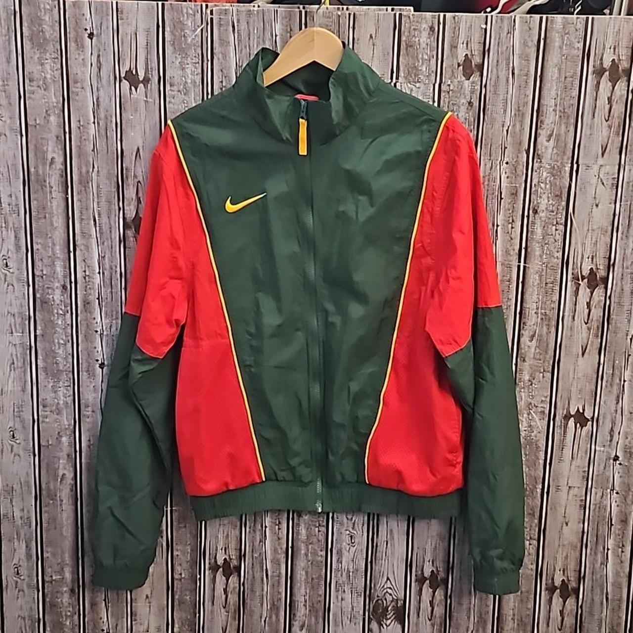 NIKE Throwback Windbreaker Tracksuit jacket Full. Depop