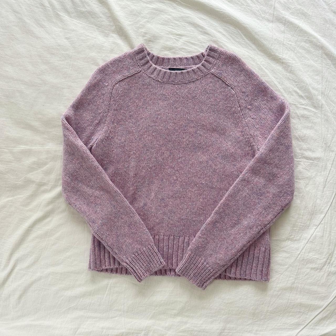 J crew hotsell purple sweater